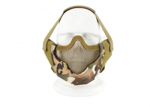 Защитная маска Tactical V8 на нижнюю часть лица/мультикам/ AS-MS0088CP