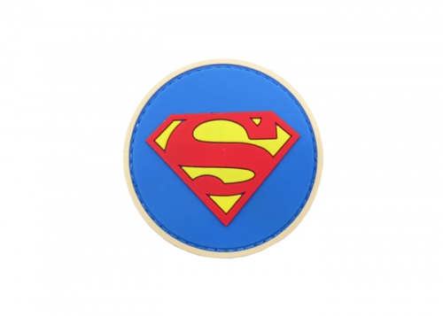 Шеврон "Superman" (Супермэн)/диаметр 60 мм/