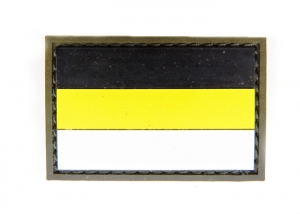 Шеврон "Имперский флаг" 4 / олива, полноцветный/размер 90х60 мм 
