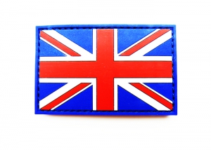 Шеврон "Флаг Великобритании"/ полноцветный/размер 80х50 мм 