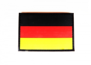 Шеврон "Флаг Германии" 2 /черный /размер 90х60 мм  