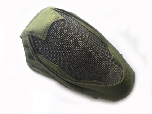Защитная маска PRETOR olive drab ― Мангуст-аирсофт