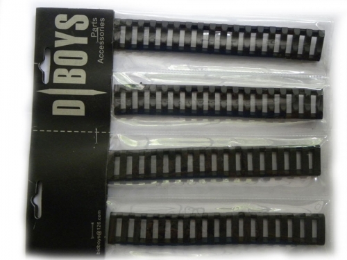 Diboys Накладки на RIS резиновые ― Мангуст-аирсофт