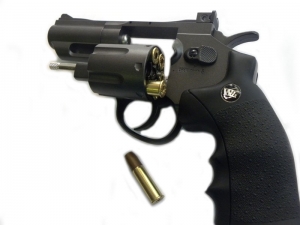 Страйкбольный револьвер WG Revolver 2.5" full metal CO2