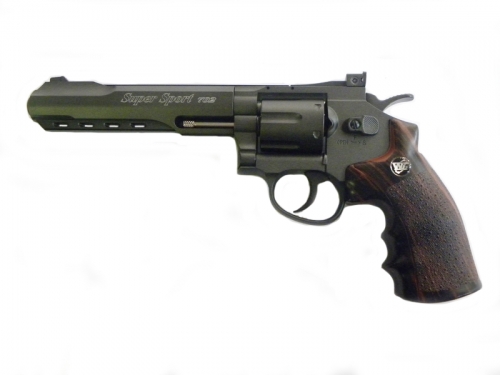 Страйкбольный револьвер WG Revolver 6" full metal CO2 ― Мангуст-аирсофт