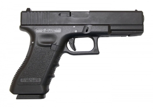 KJW Страйкбольный пистолет Glock17 GBB metal slide /CO2/