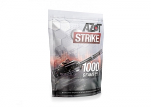 Аzot Strike Шары 0,38 гр (белые, 1 кг, пакет)    