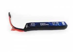 Blue MAX Аккумулятор  11.1В 1300мАч 20C Stik (20 x 21 x 128) мм/в приклад весло , М-серия в щеки/