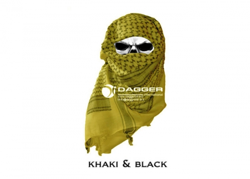 DAGGER Арафатка (шемаг) /TTactical Shemagh Khaki/Black/DI-9001