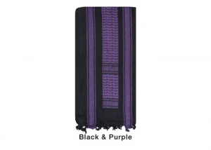 DAGGER Арафатка (шемаг) /Tactical Shemagh Black/Purple /DI-9011 