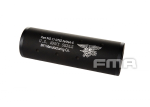 Модель глушителя FMA  "Navy" +/-14mm Silencer 107мм 