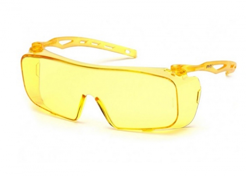 PYRAMEX Очки баллистические стрелковые на очки Cappture S9930ST Anti-fog Diopter /желтый 89%/