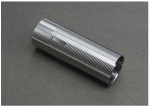 MPower Цилиндр MLS для стволика 180-220мм с прорезью под таппет/рифл.60%, серебро/
