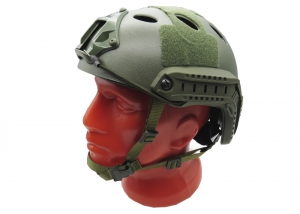 Шлем Tactical Base Jump c рельсами /олива/ HL-06-PJ-OD/