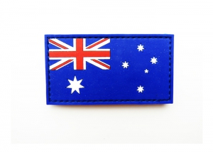 Шеврон "Флаг Австралии" /полноцветный/ размер 80х40 мм 