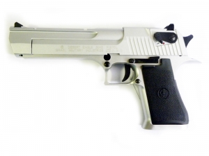 Страйкбольный пистолет KWC DESERT EAGLE .50 CO2 silver metal slide