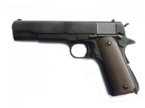 Страйкбольный пистолет KJW Colt M1911A1 CO2 full metal (25)