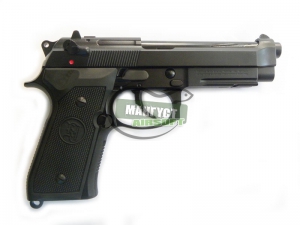 Страйкбольный пистолет KJW Beretta M9A1 full metal (Green Gas)