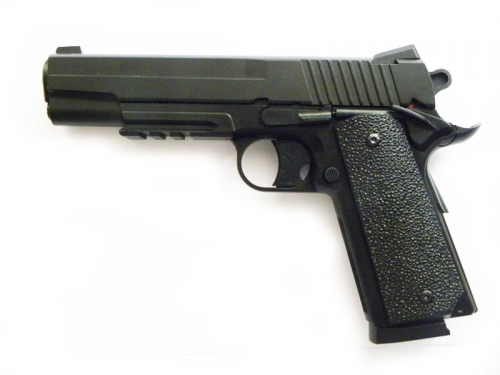 Страйкбольный пистолет KWC SIG Sauer GSR 1911 CO2 metal slide ― Мангуст-аирсофт