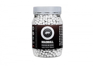MadBull Шары 0,40 гр (2000 шт, бутылка)/ белые /