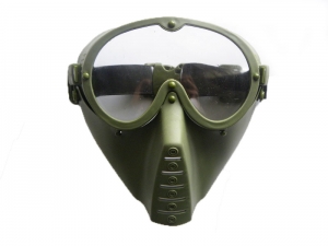 Защитная маска MANG стекло олива