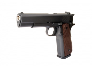 WE Страйкбольный пистолет Colt M1911A1 full metal (CO2) 