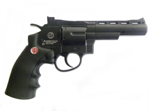 Страйкбольный револьвер WG Revolver 4" full metal CO2