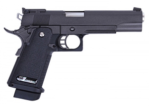 WE Страйкбольный пистолет Colt M1911 Hi-Capa 5.1. full metal (Green Gas)  