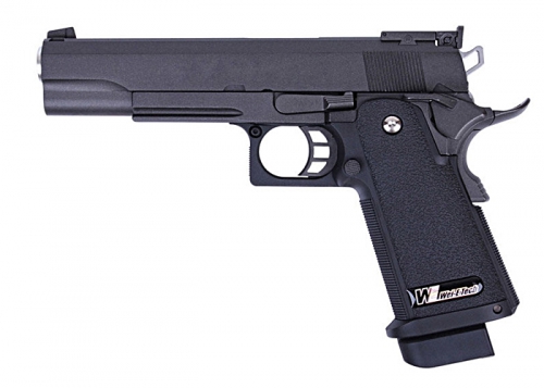 WE Страйкбольный пистолет Colt M1911 Hi-Capa 5.1. full metal (Green Gas)  